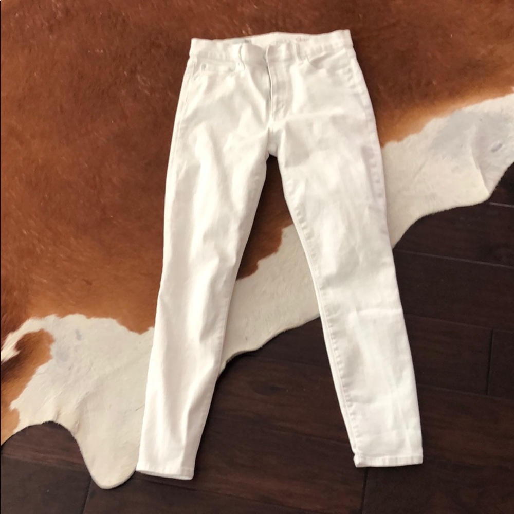 Gap white true skinny jeans size 29R
